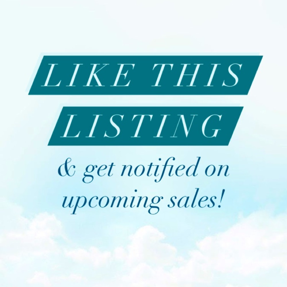 SALE! Like this listing - Get notified for SALES!